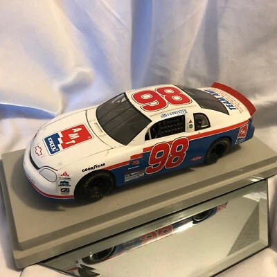 NASCAR ERTL AMT #98 THE BLUEPRINTER EXCLUSIVE DIECAST 1:18 MONTE CARLO W/STAND - Image 1 of 4