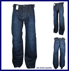 jeans largo da uomo lee pantaloni larghi gamba larga hip hop rap loose 44 46 48 - Picture 1 of 9