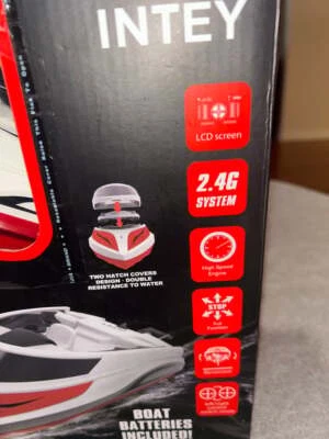 INTEY H102 2.4G Radio Controlled High Speed Racing Boat - Image 1 of 4