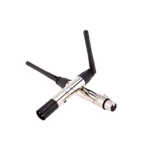 DMX512 Wireless 2.4GHz Lighting Controller Transmitter Receiver Male Female - Picture 1 of 12