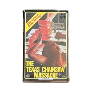 1974 Texas Chainsaw Massacre VHS K-Tel Grail ORIGINAL Release & Cover EX RENTAL - Picture 1 of 24