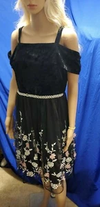 Girls Speechless Dress Black New With Tags size 18.5 - Picture 1 of 12