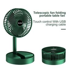 Portable USB Rechargeable Fan Office Household Foldable Telescopic Fan