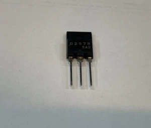 TRANSISTOR NPN DE DESVIACIÓN HORIZONTAL SANYO 2SD2578, 1500V, 8A, 60W, NUEVO - Imagen 1 de 2
