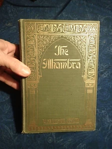 BOOK THE ALHAMBRA BY WASHINGTON IRVING plates - Picture 1 of 6