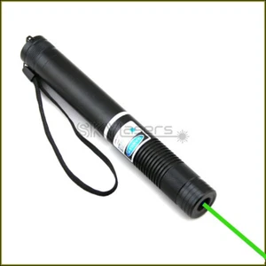 Green Laser Pointer Adjustable Focus 532nm Visible Laser Beam Flashlight - Picture 1 of 9