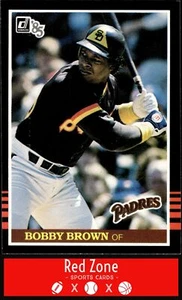 1985 Donruss - #383 Bobby Brown NM Set Break. - Picture 1 of 2