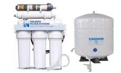 Home 6 Stage ALKALINE pH ORP Negative RO Reverse Osmosis Water System 50 GPD - Image 1 of 4