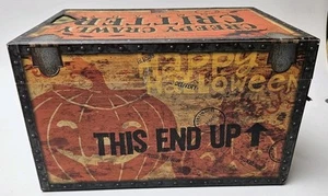 Hallmark Creepy Crawly Critter Company Talking Halloween Treat Box Holographic - Picture 1 of 11