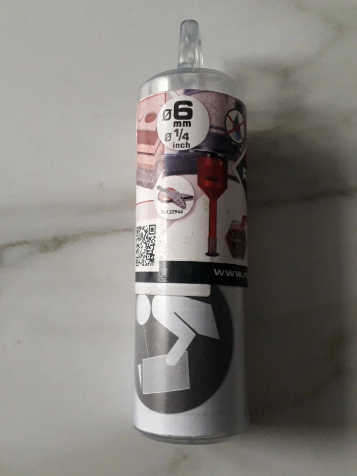 Outils De Carrelage RUBI Foret À Diamant À Sec 6Mm Filetage M14 RUB05989 - Photo 1/1