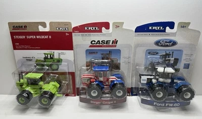 1/64 ERTL Tractor Lot of 3 - Image 1 of 2