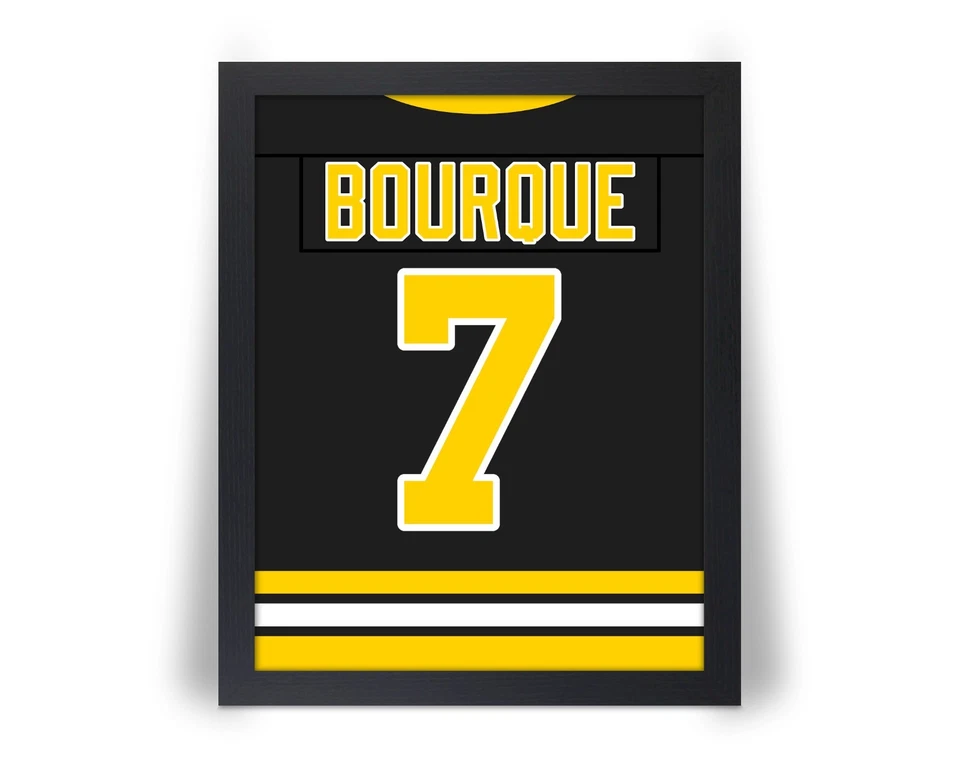 RAY BOURQUE #7 1980s Boston Bruins comparable Photo Picture 8x10 11x14 16x20 JZ - Image 1 of 4