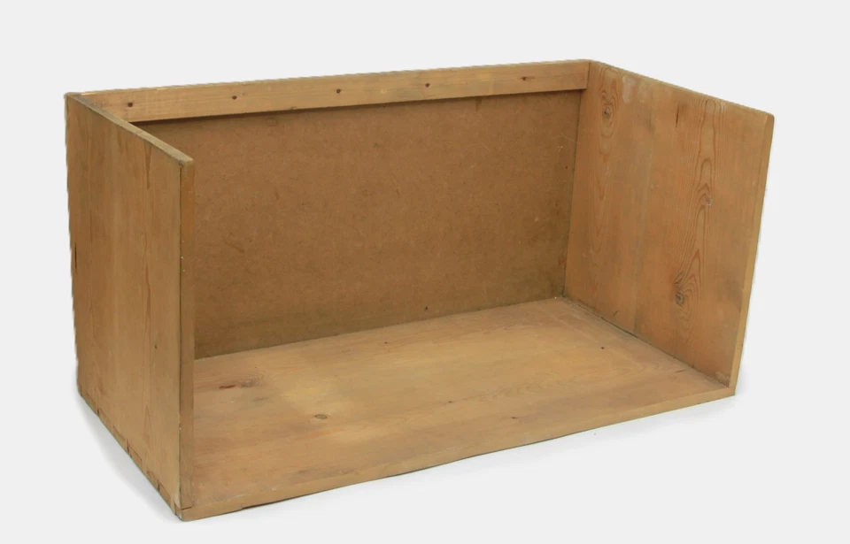 ANTIKE PUPPENSTUBE Puppenzimmer Kaufmannsladen Kaufladen Wohnzimmer 61x29x30cm - Bild 1 von 4