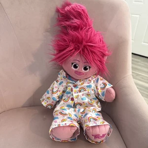 Build A Bear TROLLS Mohnrosa Mädchen Plüsch Dreamworks 23 Zoll BABW - Bild 1 von 5