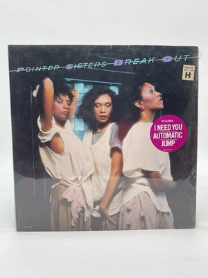 THE POINTER SISTERS BREAK OUT 12" LP VG VINYL RECORD SHRINK w/HYPE STICKER 1983 - Image 1 of 4
