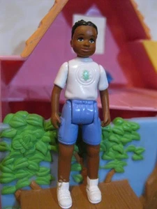 Fisher Price Sweet Streets Casa de muñecas CAMPAMENTO DE VERANO negro aa ir a cualquier parte muñeca niña - Imagen 1 de 1