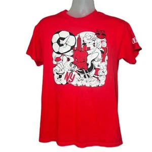 New York Red Bulls MLS Soccer Club Graphic Short Sleeve Tee Shirt Size Medium - Picture 1 of 3