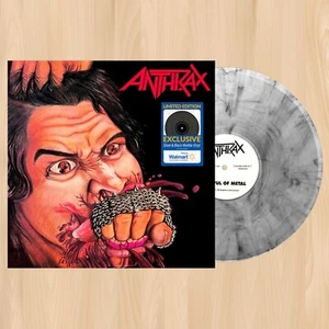 SILVER VINYL---- ANTHRAX Fistful of Metal WALMART LP Metal Thrashing Mad 0508 - Picture 1 of 4