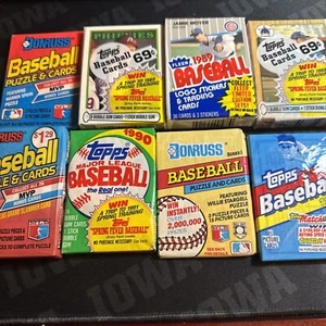 PACK ATTACK. Baseball Unopened Packs 87-92. Cello And Regular Packs. Baseball - Picture 1 of 4