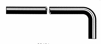 Para 1985 Pontiac Bonneville 3.8L aquecedor HVAC mangueira-aquecedor para portões WP 1985 - Imagem 1 de 2