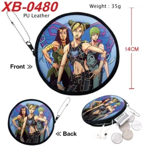 Jojo's Bizarre Adventure Anime kleine Geldbörse Schlüssel Ipod Etui Wallet Case - Picture 1 of 4