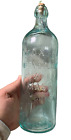 Antique Blob Top Moxie Nerve Food LOWELL Massachusetts MA Embossed Soda Bottle