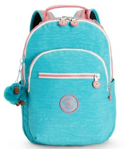 Kipling SEOUL GO S Small Rucksack - Bright Aqua C UVP 79£ - Bild 1 von 4