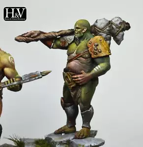 Heroes & Villains Dorban the Orc Fantasy 54 mm unbemaltes Harz-Kit - Bild 1 von 1