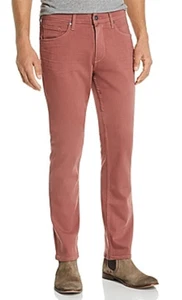 Paige Federal Dusted Rose schmale gerade Jeans Größe 32 neu mit Etikett 199 $ - Bild 1 von 4