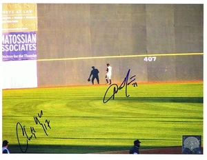 Austin Jackson Signed Autographed 8x10 Photo + 1 - Thunder Yankees Tigers w/COA - Picture 1 of 1