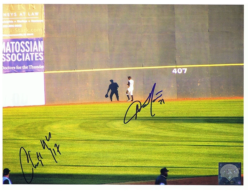 Austin Jackson Signed Autographed 8x10 Photo + 1 - Thunder Yankees Tigers w/COA — 第 1/1 张图片