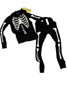 Unisex Glow In The Dark Halloween Pjs ( Size 12 Kids) - Picture 1 of 5