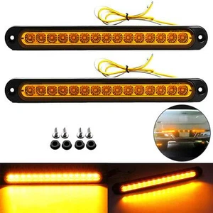 2 Pack 10" 15 LED Trailer Identification Light 9 to 30-volt LED Turn Signal S... - Bild 1 von 7