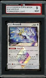 2018 Pokemon Forbidden Light #31 Arceus Prism Star KSA 9 Mint - Picture 1 of 2