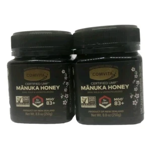 New Zealand Manuka Honey MGO 83+ UMF 5+ 8.8oz COMVITA 2 Pack Most Powerful Honey - Picture 1 of 7