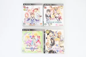 Sony PS3 Tales of Graces & Vesperia & Zestiria & XILLIA 4 Set - Bild 1 von 6