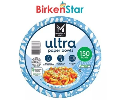 Member's Mark Ultra Soup/Salad Paper Bowls (20 oz., 150 ct.) Great Price - Image 1 of 4