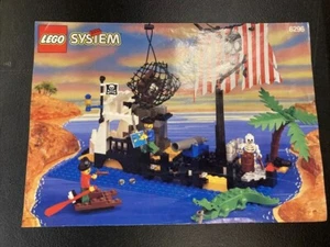 Lego System Pirates 6296 Shipwreck Island Instructions Manual Only Vintage 1996 - Picture 1 of 2
