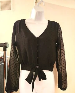 Sim & Sam Damen Bluse schwarz Größe M - Bild 1 von 4