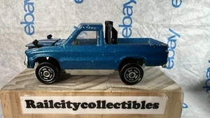 Toyota Pick-up Majorette 1983 4x4 (Hilux) Blue Night Hawk Francia capó abre aguamarina - Imagen 1 de 13