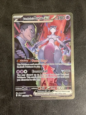 Team Rocket's Mewtwo ex 231/182 Sv10: Destined Rivals Holo - Image 1 of 2