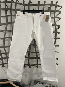 Polo Ralph Lauren Jeans The Classic Fit The Straight Denim White Men’s 36 X 32 - Picture 1 of 4