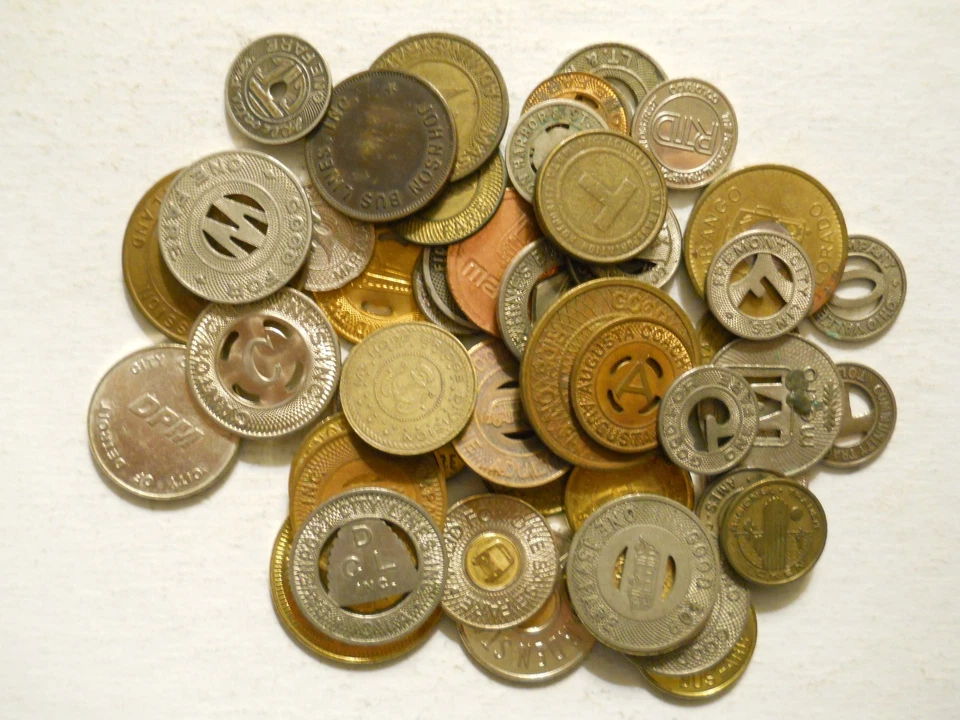 Lote de 50 fichas de tránsito diferentes - leer descripción Foto 1 de 1