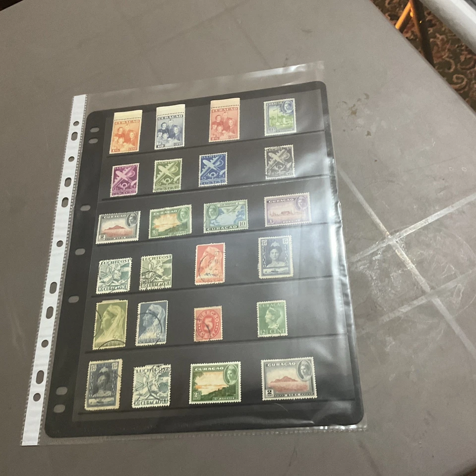 Lote de estampillas de Curazao Foto 1 de 1