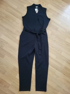 JDY Honey Damen Jumpsuit Overall Einteiler Hosenanzug Hose Top Gr. L schwarz Neu - Bild 1 von 4