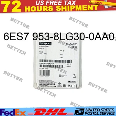 New Siemens 6ES7953-8LG30-0AA0  SIMATIC S7 Micro Memory Card 6ES7 953-8LG30-0AA0 - Image 1 of 4