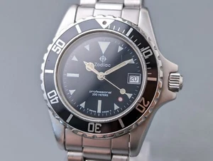 Reloj Hombre Zodiac Professional 213.21.05 Fecha 200m Cuarzo Azul con Caja - Imagen 1 de 18