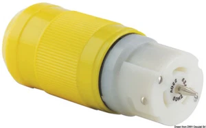 Heavy Duty Stecker, zweipolig eiphasig 3-Draht - Bild 1 von 2