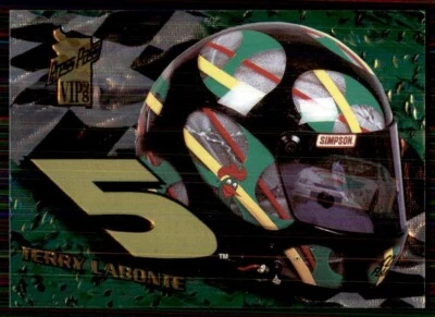 1998 Press Pass VIP Head Gear #HG7 Bobby Labonte nascar racing insert - Image 1 of 2