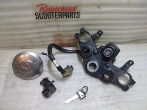 Schlosssatz Honda CB 450s PC17 Komplett +1Schlüssel +Gabelbrücke Oben - Bild 1 von 20